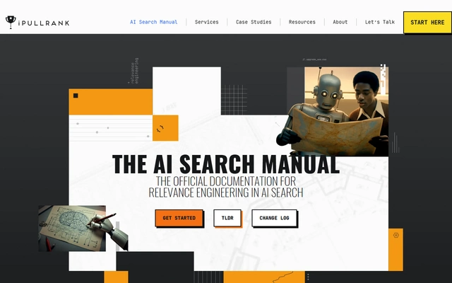 The AI Search Manual landing page on ipullrank.com, captured 19 Sep 2026